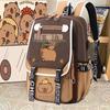 Capybara Backpack: Cute, Funny, Large Capacity, Stain-Resistant, Multifunctional for Middle School Girls