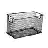 Mesh Wire Storage Basket Multifunction Organizing Organizer Bin Wire Basket for Shelves Bathroom Countertop Pantry Laundry