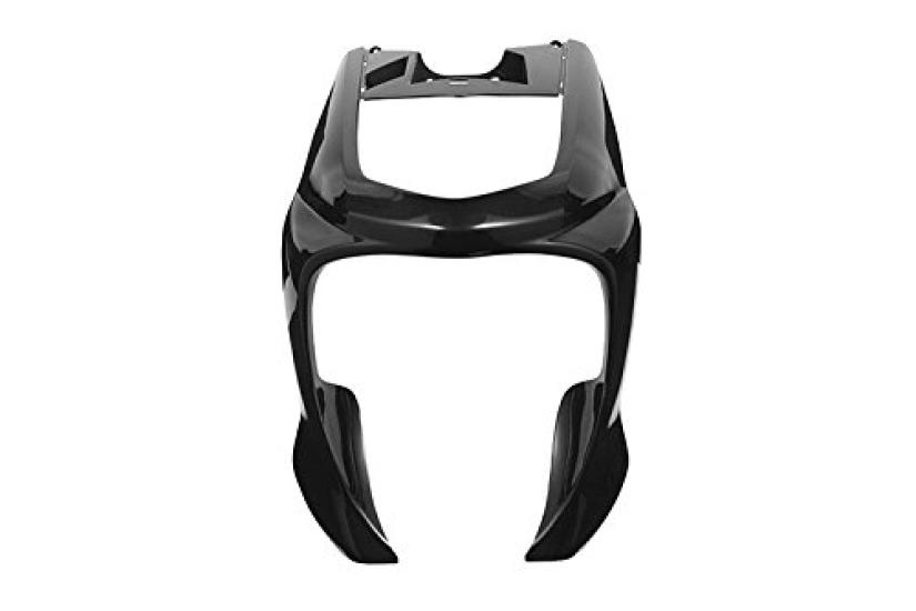 NBS Replacement Painted Front Nose Cover Cowl 305102 for Yamaha Cygnus X 1st Gen SE12J 5UA (2003-2007) / Black ABS Front Fairing Panel