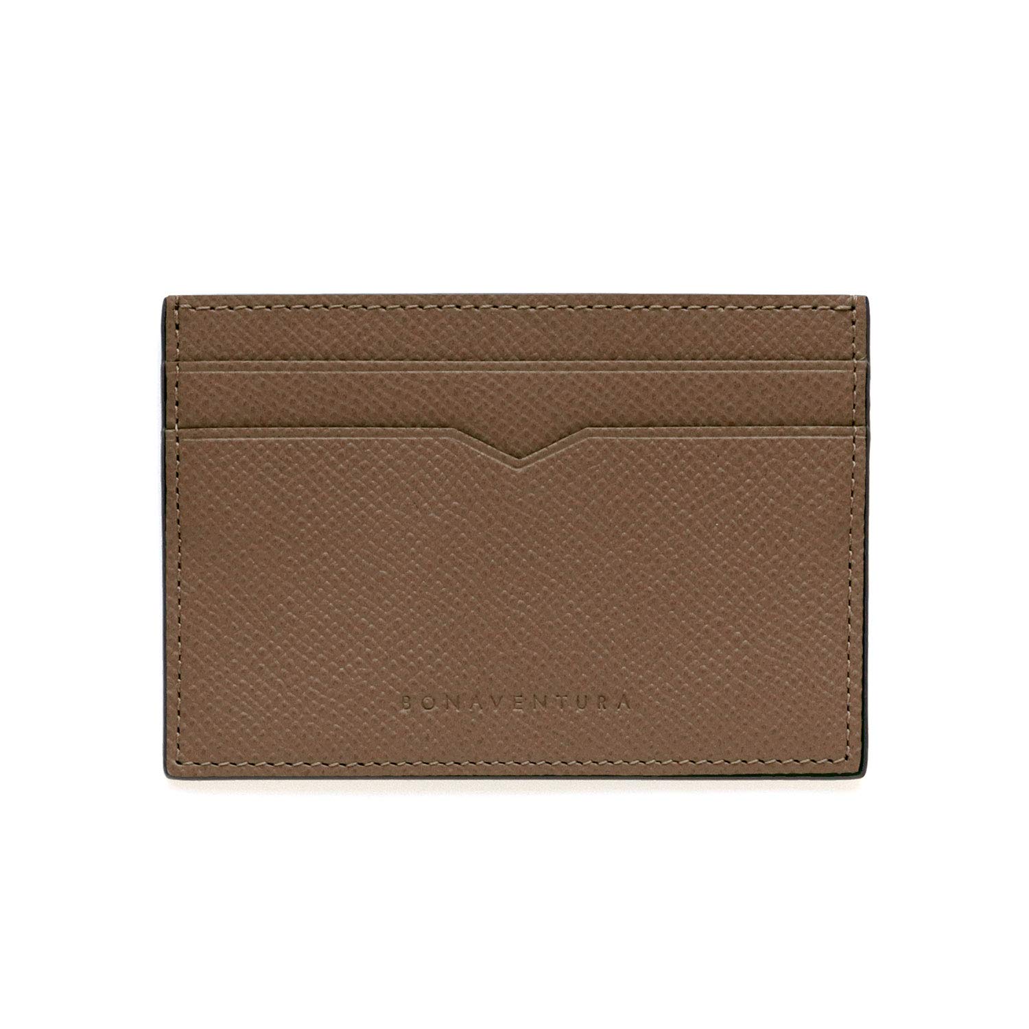 

Bonaventura Noblessa Slim Card Case Italian Leather Genuine Leather Present New Life Enrollment Celebration [BONAVENTURA] [Etaupe] BWAN11-ET