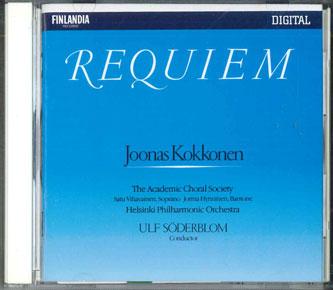 

CD JOONAS KOKKONEN - Requiem D22L1020 FAZER MUSIC 1986 Japan Classical Used