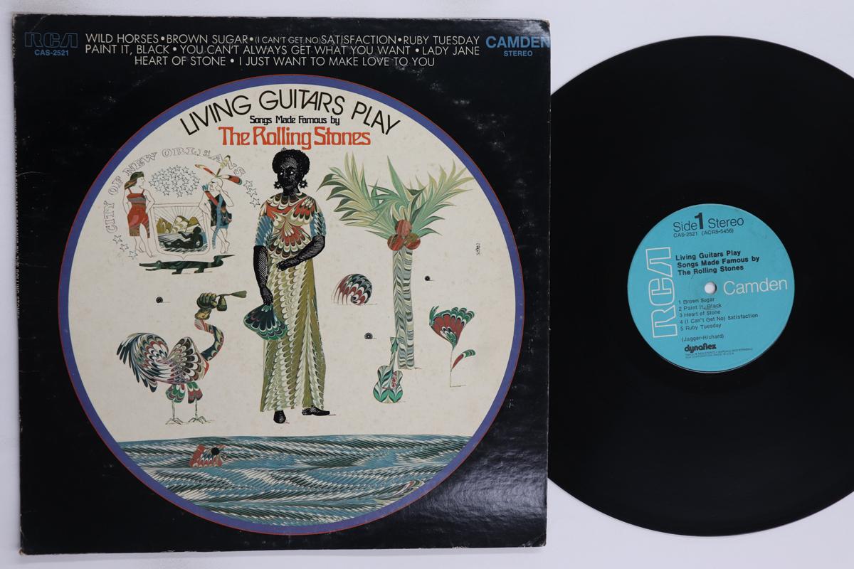 

LP Record LIVING GUITARS Living Guitars Play Songs Made Famo CAS2521 RCA CAMDEN 1971 US Rock Used
