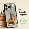 German Actress Sandra Huller   Phone Case For iPhone17,16,15,14,13,12,11 Plus,For Magnetic Wireless Charge Cover
