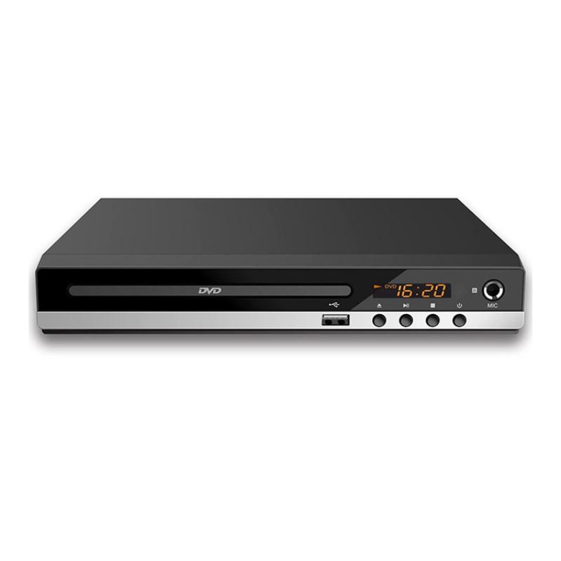 1080P HD Eye Protection Intelligent Error Correction EVD Student New DVD Player Household CD Player 223*193*45mm