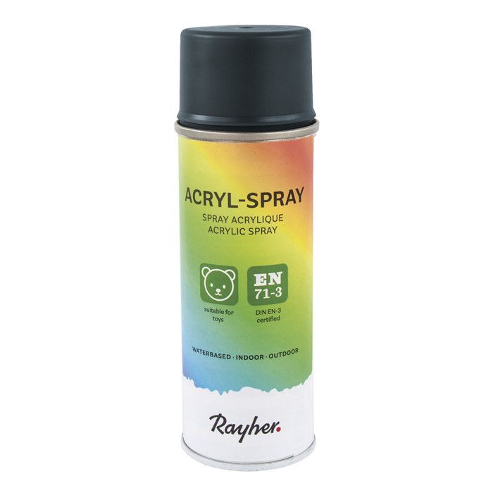 Peinture en Spray acrylique Anthracite 200 ml
