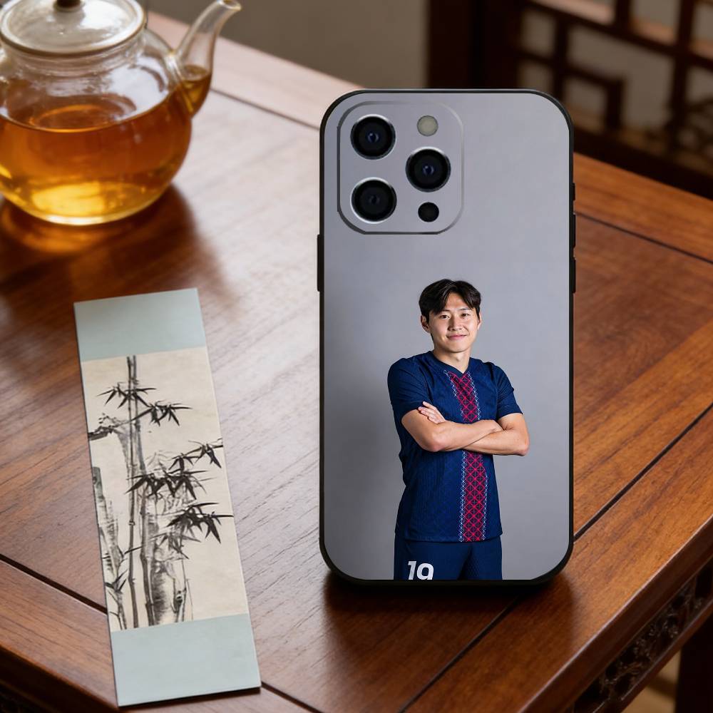 L-Lee Kang-in Phone Case Silicone Soft For IPhone 17 16 15 14 13 12 11 X XR Plus Pro Max Plus