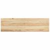 vidaXL Fensterbänke 2 Stk. Unbehandelt 90x25x2 Cm Massivholz Eiche