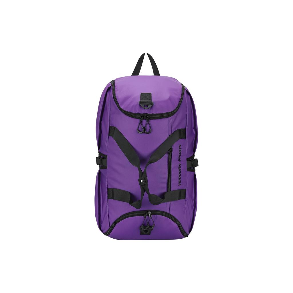 VEIDOORN Polyester 3 in 1 Backpack Handbag Large Unisex Black VDBBSHY