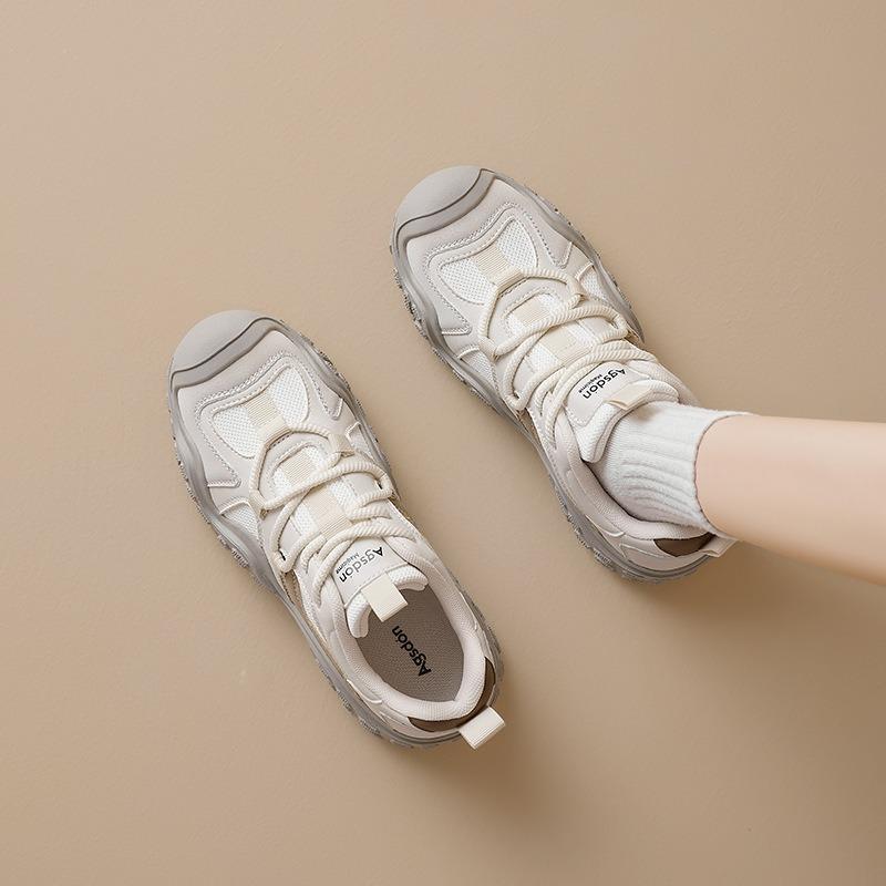 Hiking shoes women's outdoor new winter hiking casual sports shoes lightweight ugly cute dad shoes