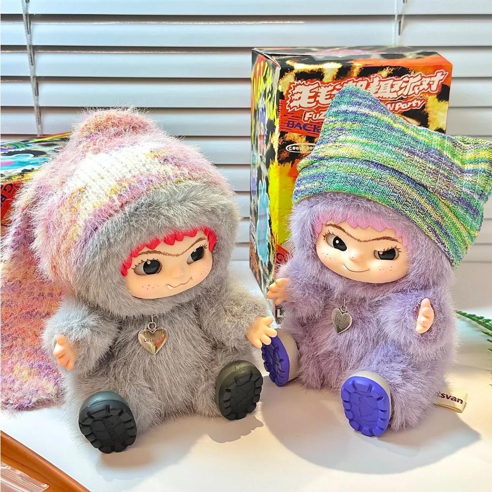 Wakuku Aw Fuzzy Trend Fun Party Series Blind Box Docka Väska Hänge Smärta Väska Dekoration Prydnad Mystery Box Söt Födelsedagspresent