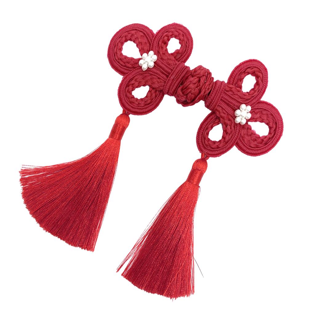 Chinese Knots Frog Buttons Closure Sewing Fasteners for Sweater Coat Cheongsam Traditional Handcraft Accessories