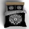 Skull eye pattern. Bedding Duvet cover sets Duvet covers Pillowcases gifts (1 * Duvet Cover 2 * Pillowcases, without duvet insert)