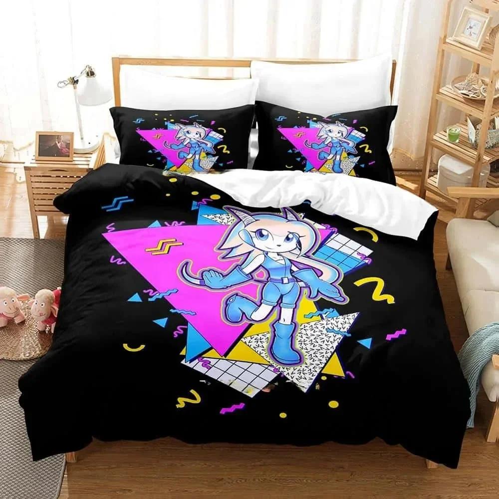 Top New Game Fredom Planet Beding Set Printed Bed Linen Set With Pilowcase Bed Soft Duvet Cover Soft Single Double Quen Super King-Sized Dimensionsd