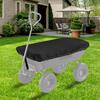 Housse pour chariot de jardin pour chariot à wagon Imperméable Résistante aux déchirures avec cordon de serrage réglable au bas 59 par 37 pouces