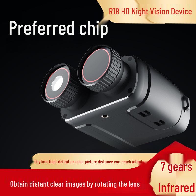 

Enhanced 2.5K Infrared Night Vision Binoculars with 10x Zoom, 7-Level IR, and 2.4 Screen