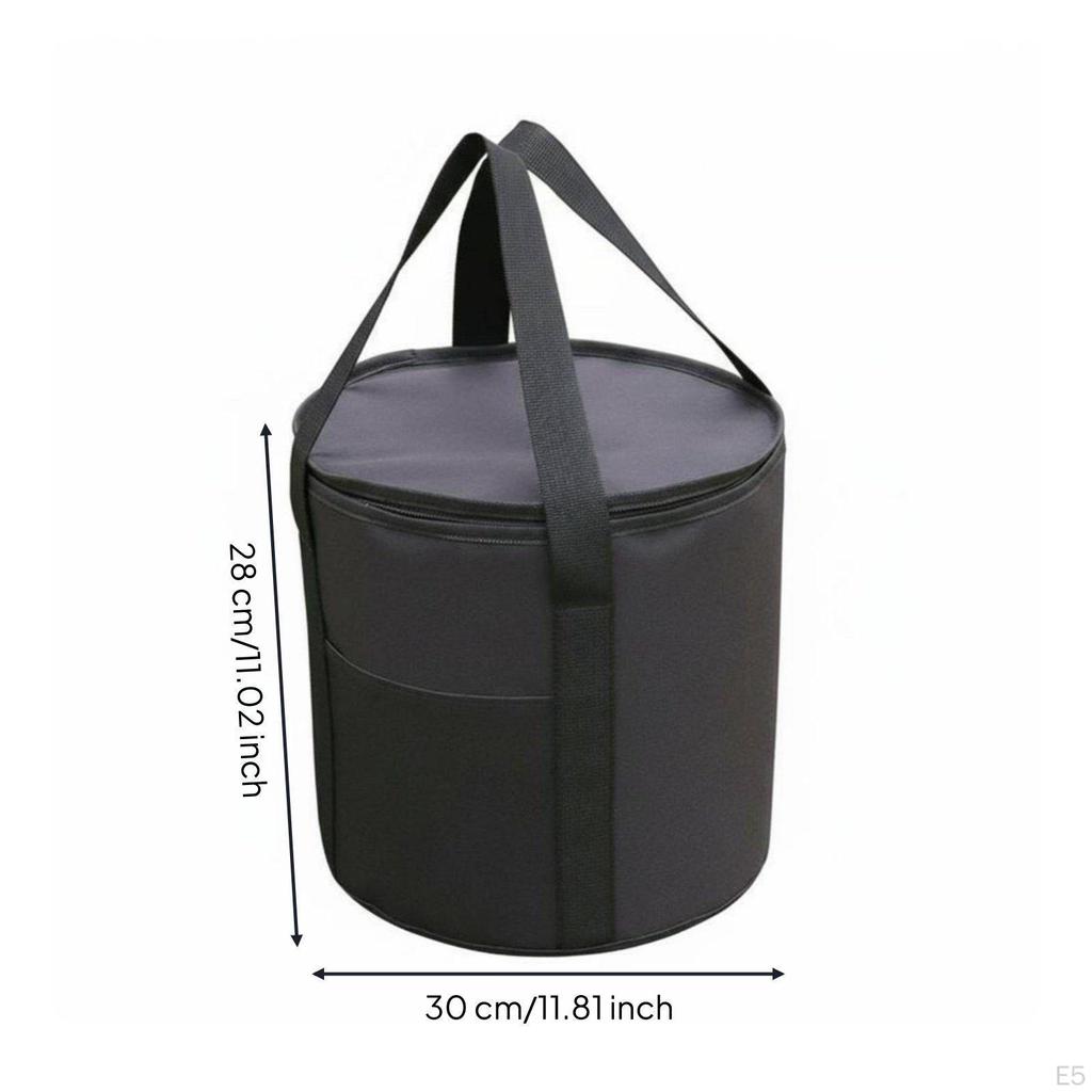 Cookware Organizer Bag Insulated Camping Storage WearResistant Large Capacity Outdoor Tote for