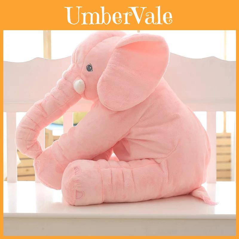 Premium Quality Baby Soft Plush Long Nose Elephant Pillow For Cozy Sleep
