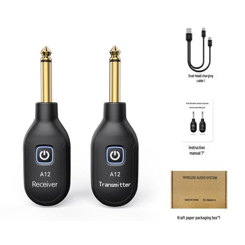 A8 A9 Wireless Audio Transceiver for Folk Guitar