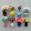 Vase Fridge Magnets Decorative Magnets Garage Door Magnets Stickers Flower Vase Refrigerator Magnets Home Decors