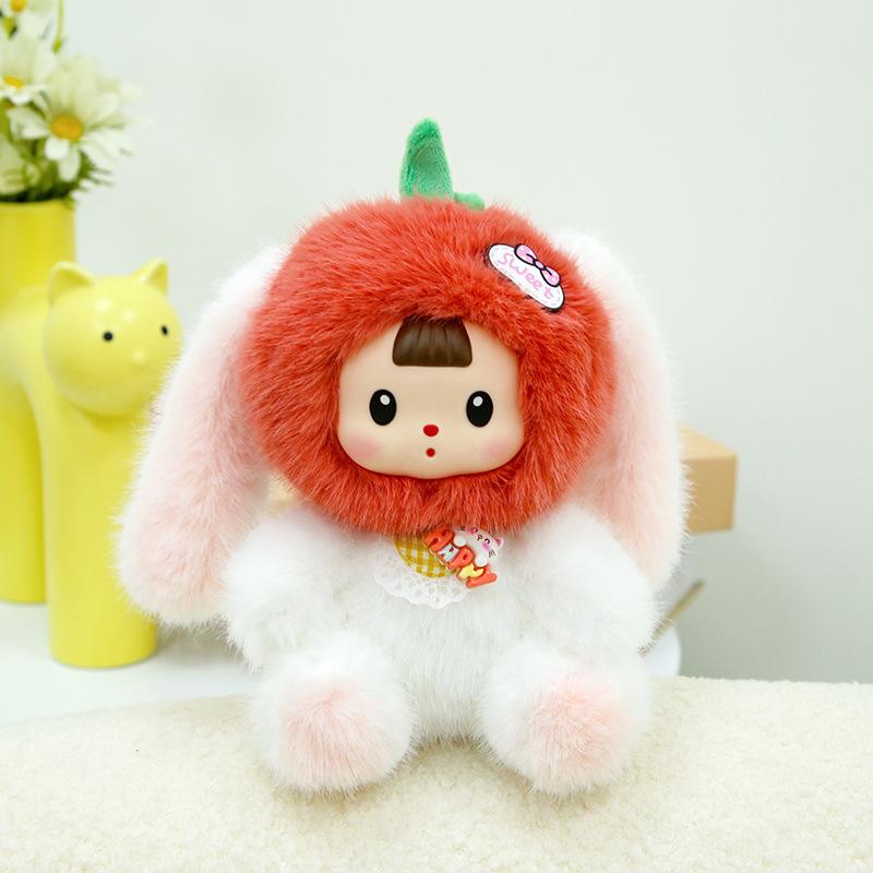 New cute and ever-changing three sisters plush doll doll doll Q cute doll ornament decoration for male and girlfriend gifts