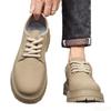 Simple comfortable spring autumn new low cut men's shoes fashionable casual workwear shoes  Elegant minimalist work shoes