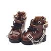 1 Pair High-top Obitsu 11 Doll Boots Mini 1/12 Bjd Doll Boots  Middle Blyth Doll