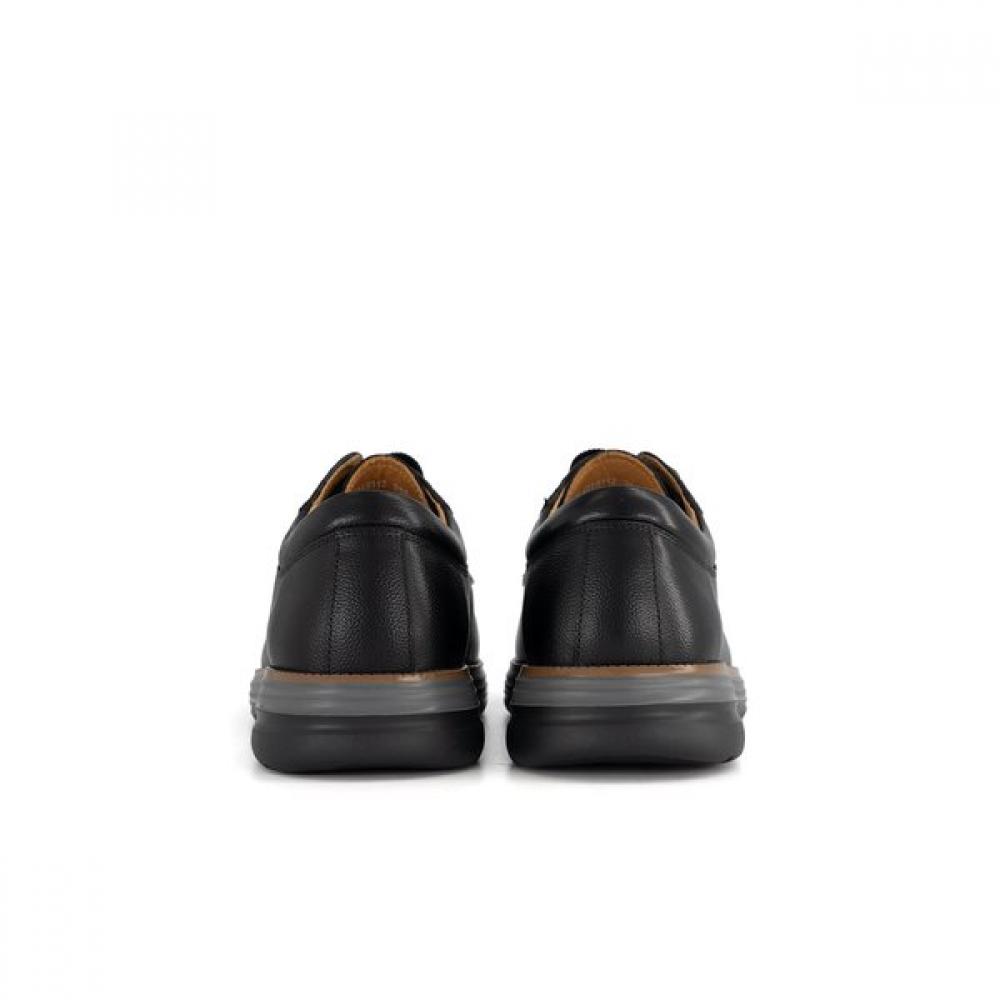 Tandy Men Boat Shoes Black Q19112