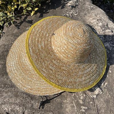 Original Straw Hat: Sun Protection for Farm Work & Outdoor Activities