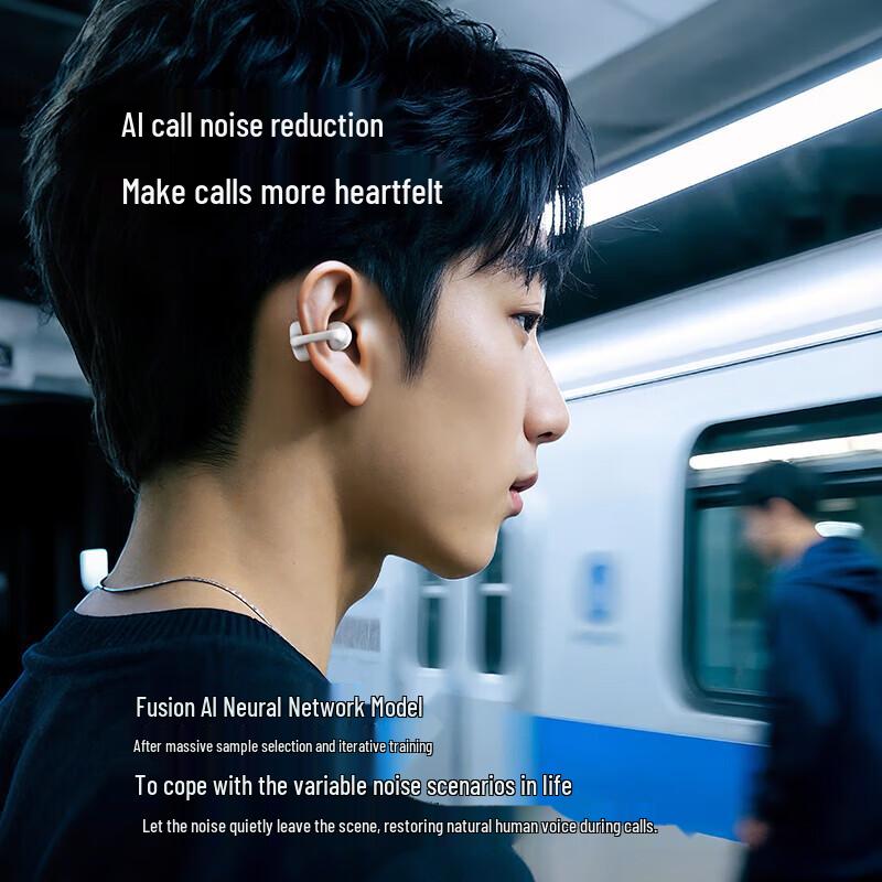 EDIFIER Comfo Clip Q Bluetooth Translation Ear Clip Headphones