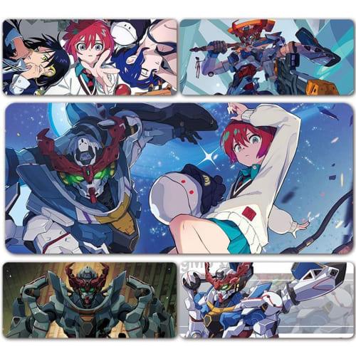 HESHI Mobile Suit Gundam GQuuuuuuX Mouse Pad, Large Mouse Pad for Studying, Office, Gaming, Tabletop, Computer, and Keyboard Use, Waterproof, Non-Slip
