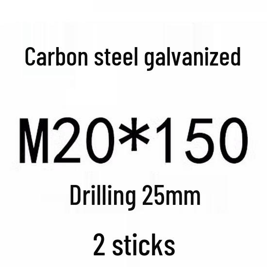 Extra Long Expansion Screws Set - Pull-Out Bolts M6/M8/M10/M12/M14/M16 in Various Sizes (200x250x300x400)