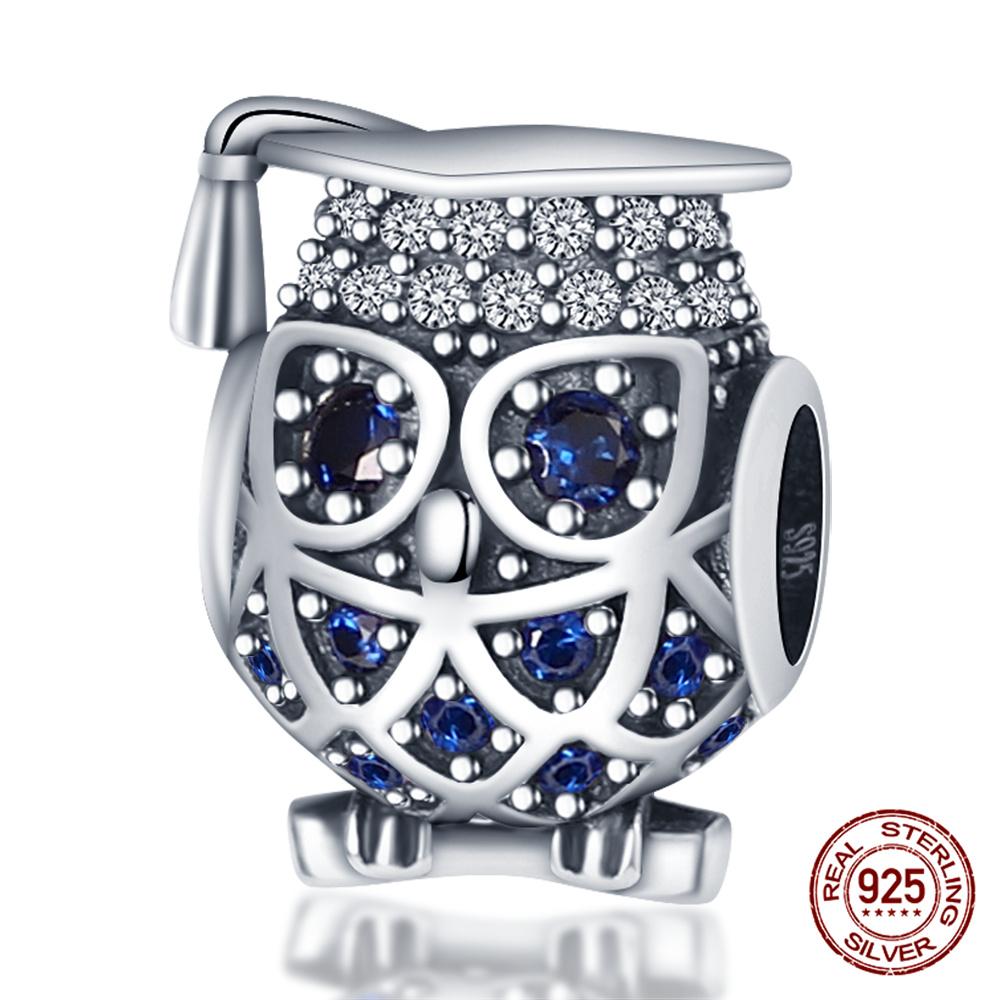 Originale Eulenperlen, 100 % Kupfer, Glückskatzen-Elefanten-Anhänger, passend für Originalarmbänder, DIY-Schmuckherstellung, Geschenk für Frauen