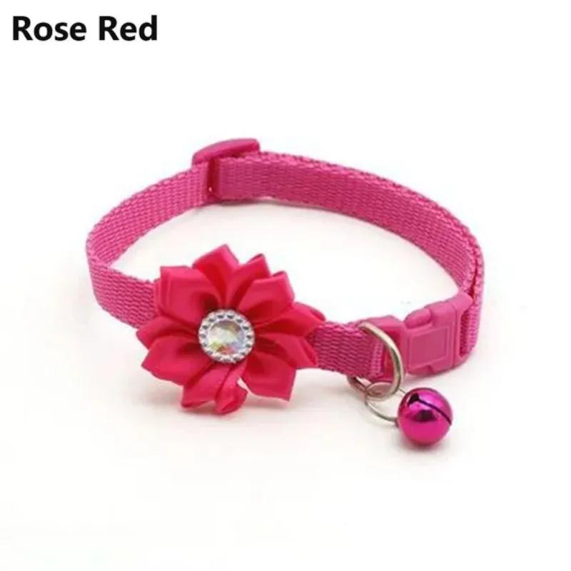 1 Stk. Haustierhalsband Glocke Blume Verstellbar Einfach zu tragen Schnalle Hunde Katzen Halsband Glocken Haustierbedarf