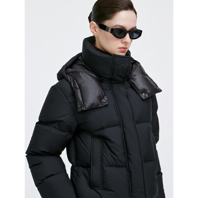GIOVANNI VALENTINO Women's Hooded Winter Down Jacket