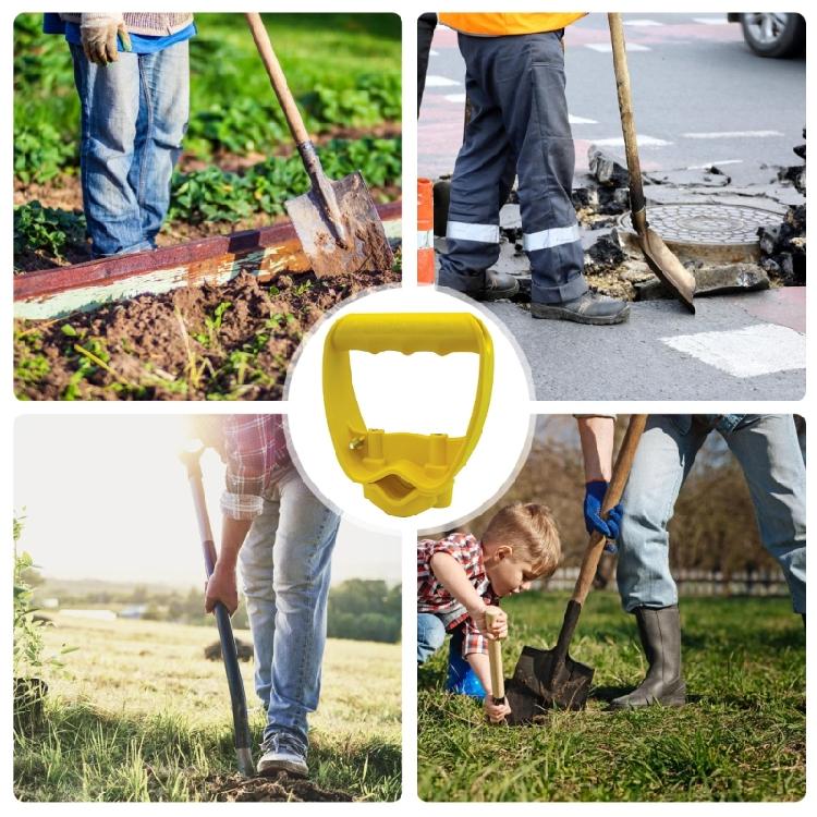 Multifunctional Lever Handle Trimmer Knob for Shovels and Rakes with Quick Install Feature and Enhances Functionality