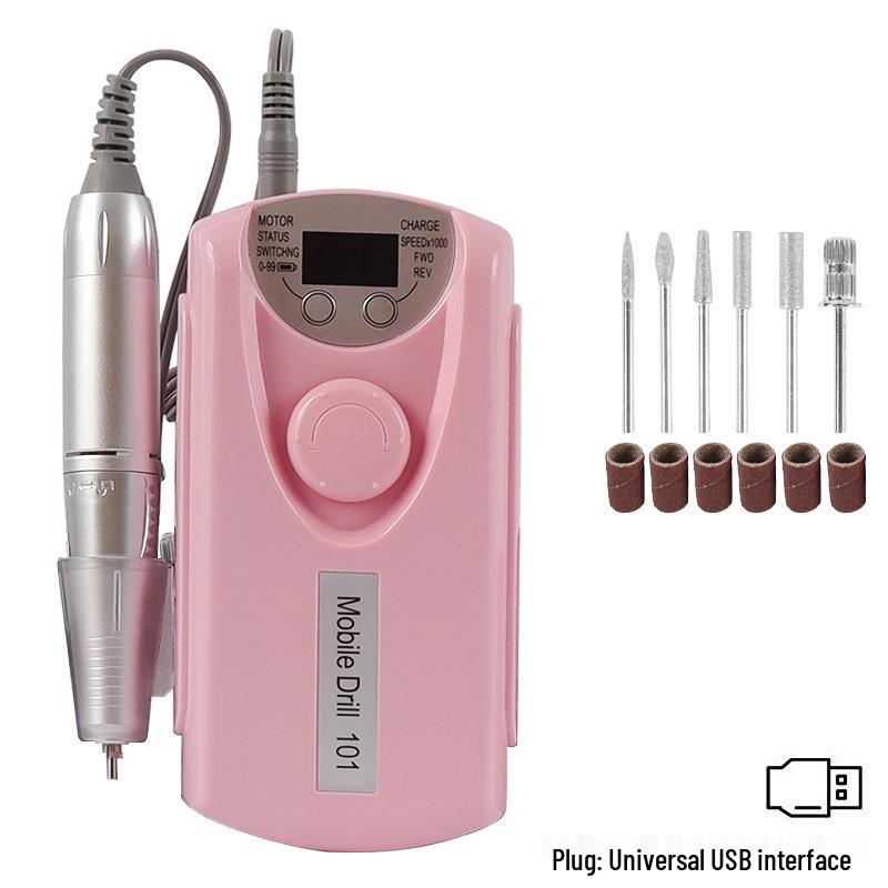 Rechargeable 30,000 RPM Professional Nail Drill for Gel Polish Removal