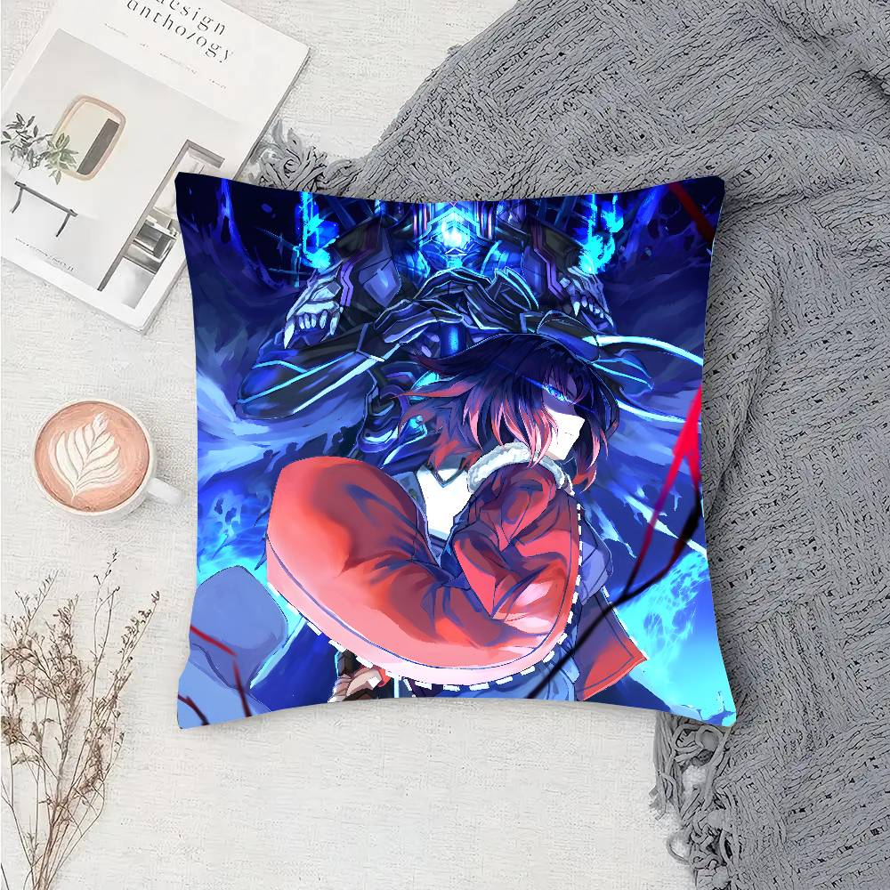 Animation The Garden Of Sinners Pillow Case Fashion Square Pillowcase Bedroom Sofa Room Ins Decoration Leisure