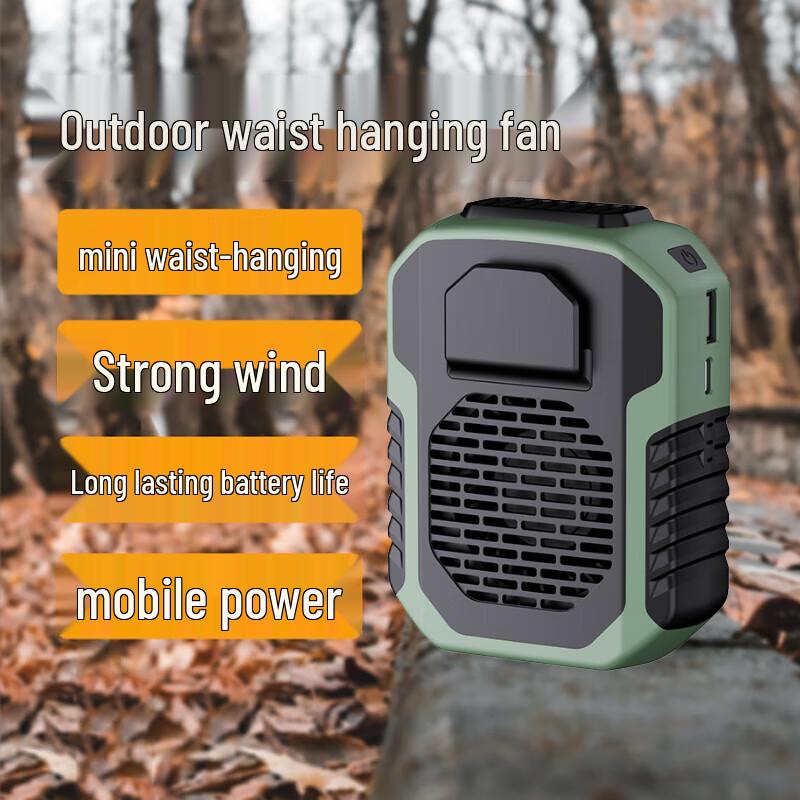 CNMF Mini Portable Bladeless Waist Fan