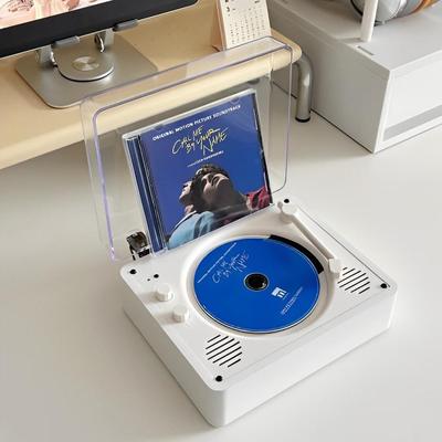 Bluetooth Retro CD and Record Player Speaker – Perfect for Birthdays and Events