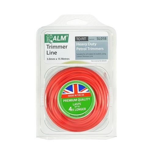 ALM Trimmer Line For Heavy Duty Petrol Trimmer 15m X 3.0mm
