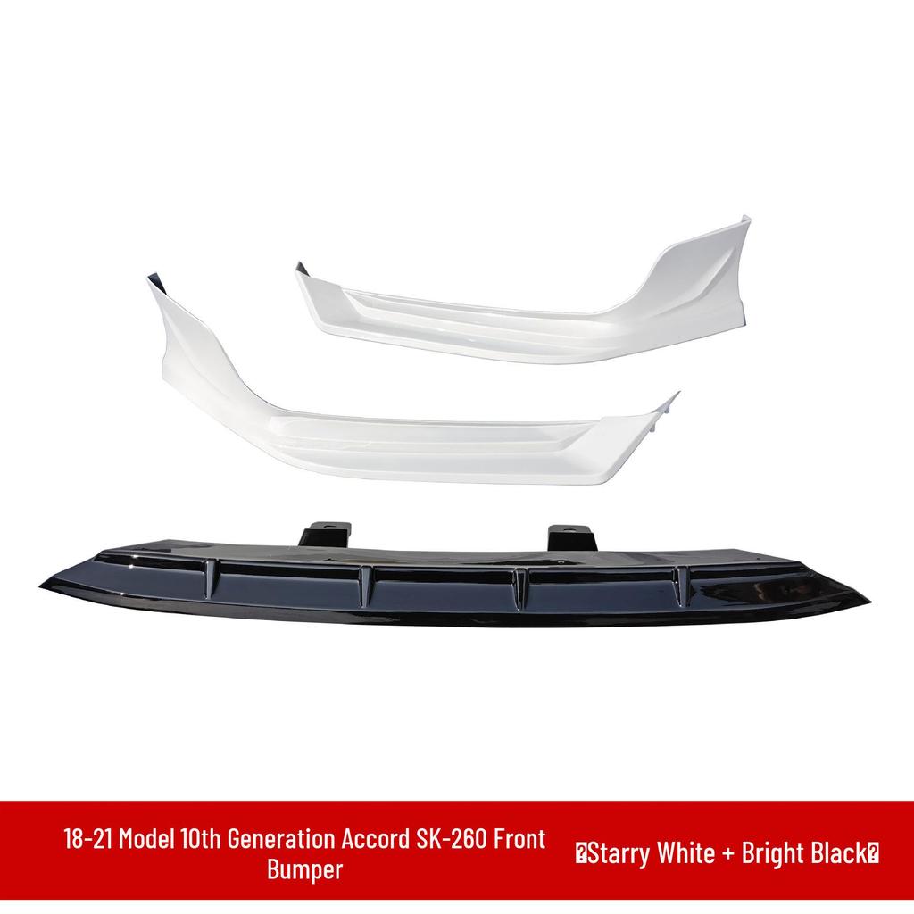 18-21 Accord Inspire SK-260 Kit: Front Lip, Rear Spoiler, Side Skirts, Rear Diffuser.