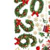 Christmas Window Stickers Removable Unique Cute Festive Charm Clings Xmas Decor for Club Home