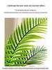 Bionic Green Sprenger's Fern Artificial Tree for Indoor Luxury Living Room Décor
