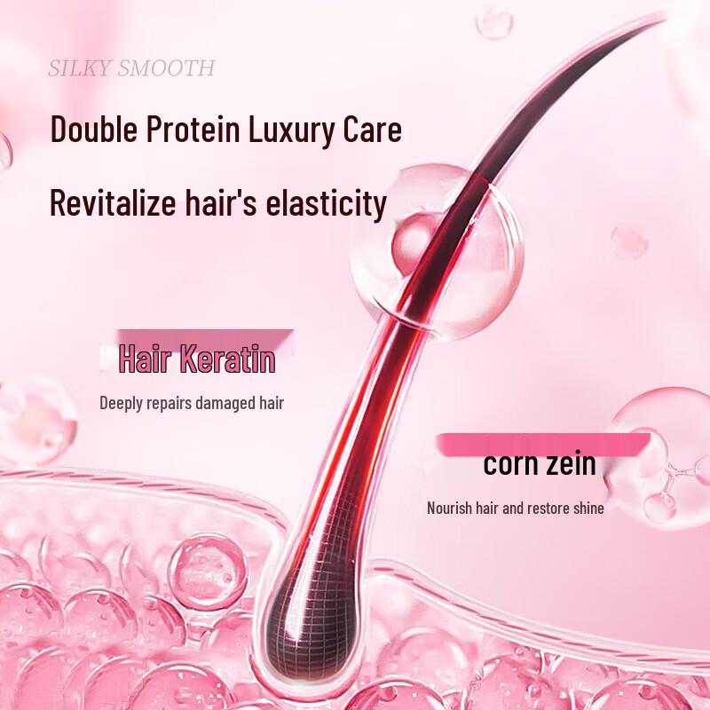 Dieyin Sweet Peach Moisturizing Silky Shampoo & Shower Gel Gift Set