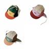 Corduroy Warm Ski Hat Plush Lining Winter Kids Hat Baby Accessories Trapper Hat  Skiing Activity
