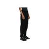 Y-3 Solid Color Straight Leg Drawstring Cargo Pants Men pants Black IN8716
