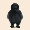 15/25cm Simulated Black Crow Stuffed Animal Bird Crow Plush Toys Chubby Raven Soft Dolls Zoo Trip Gifts Realistic Plushie Toys