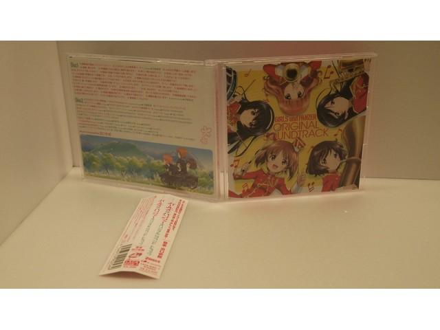 Girls Und Panzer Original Soundtrack Nomal Edition Hamaguchi Shiro CD LACA-9256