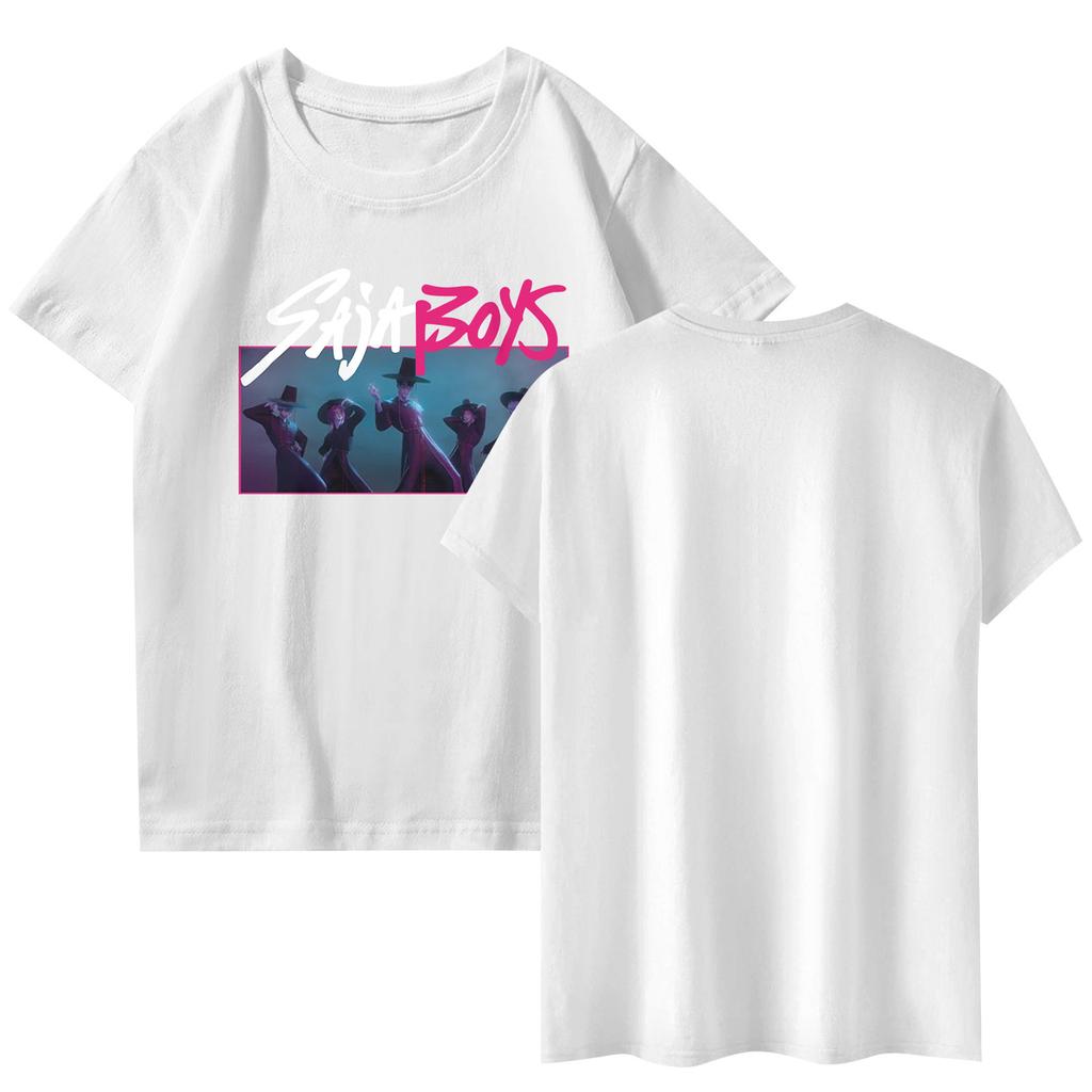 Fashionable Round Neck Short Sleeve Work Clothes Printed Tops For Womens Summer Tops