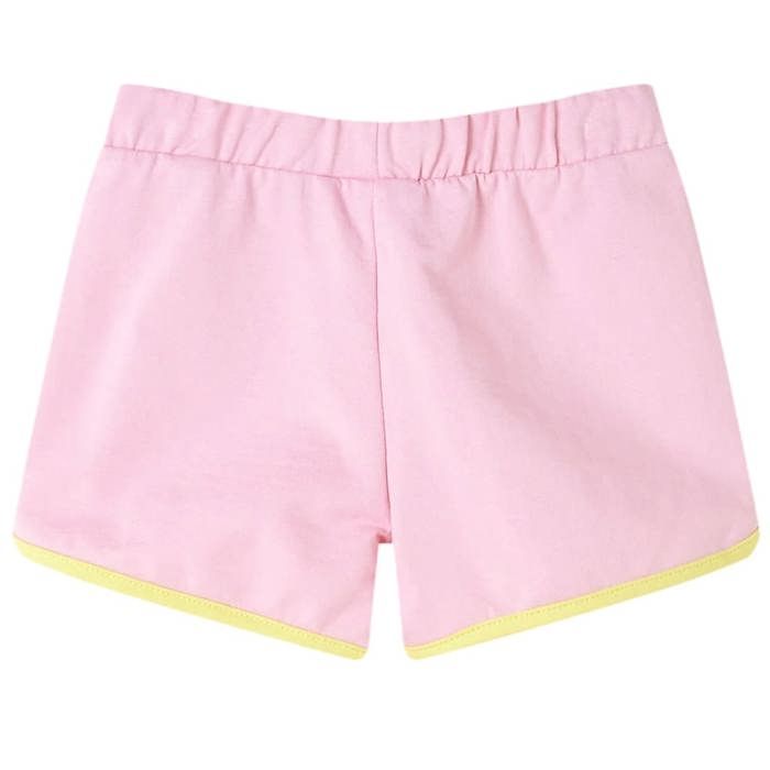 Short pour enfants avec bordure rose vif 92/104/116/128/140